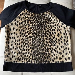 Express cheetah sweater in size XS